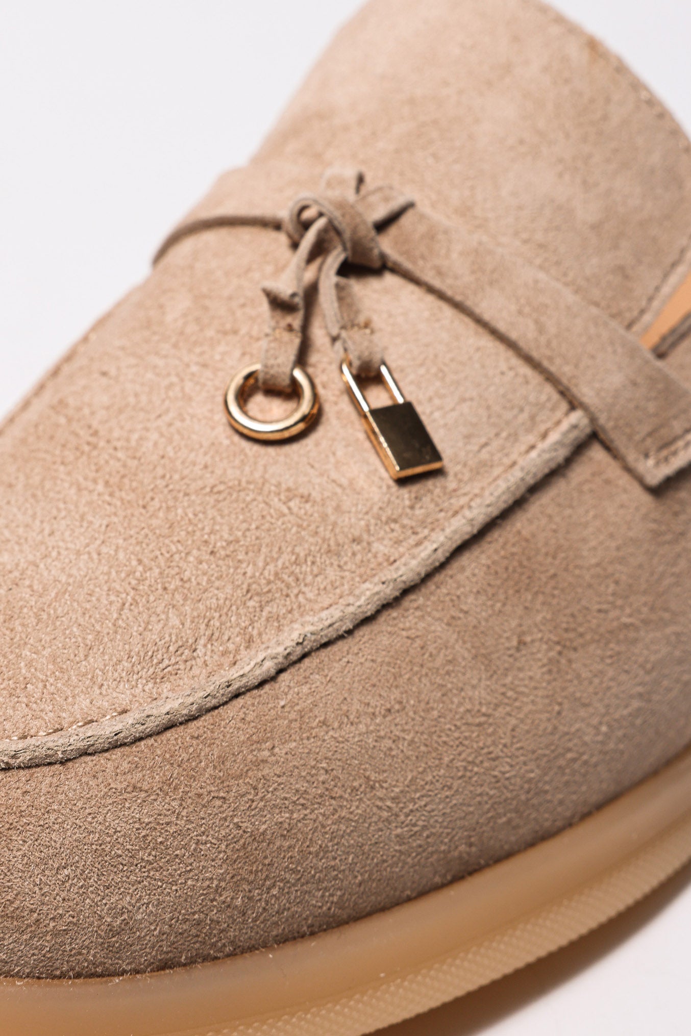 Wildleder Mules - Cappuccino