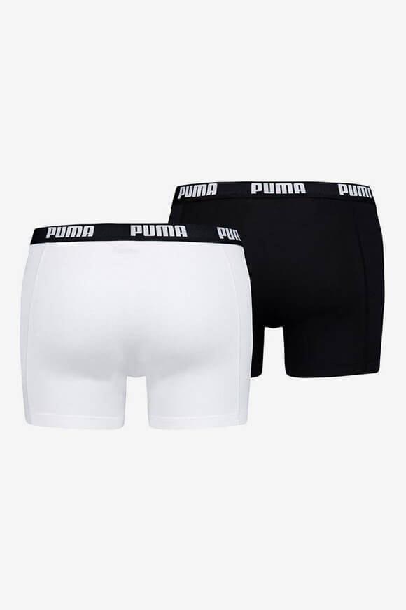 Confezione doppia di boxer - Nero + Bianco
