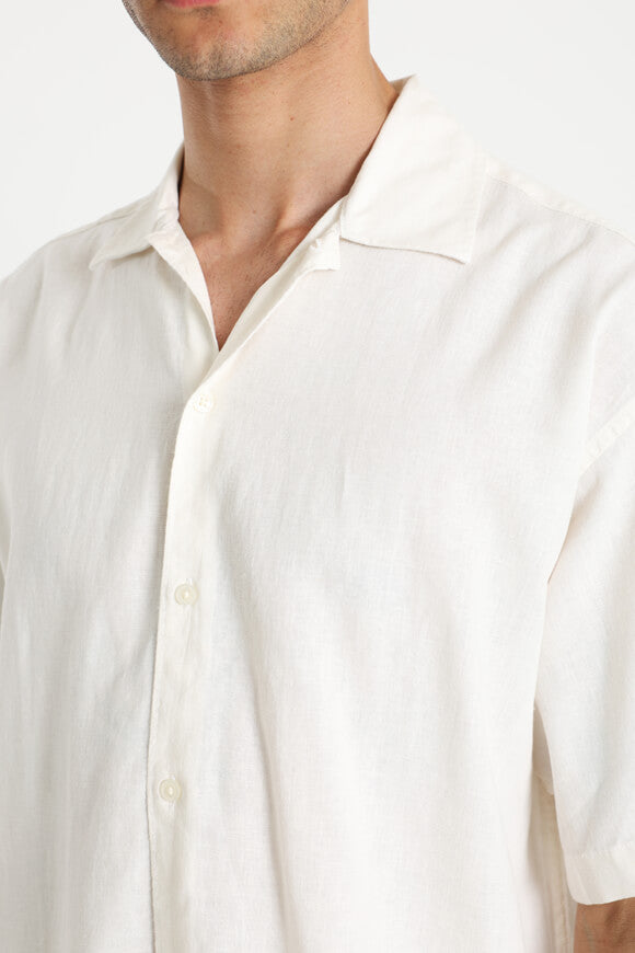 JORPAROS chemise ample en lin - Antique White