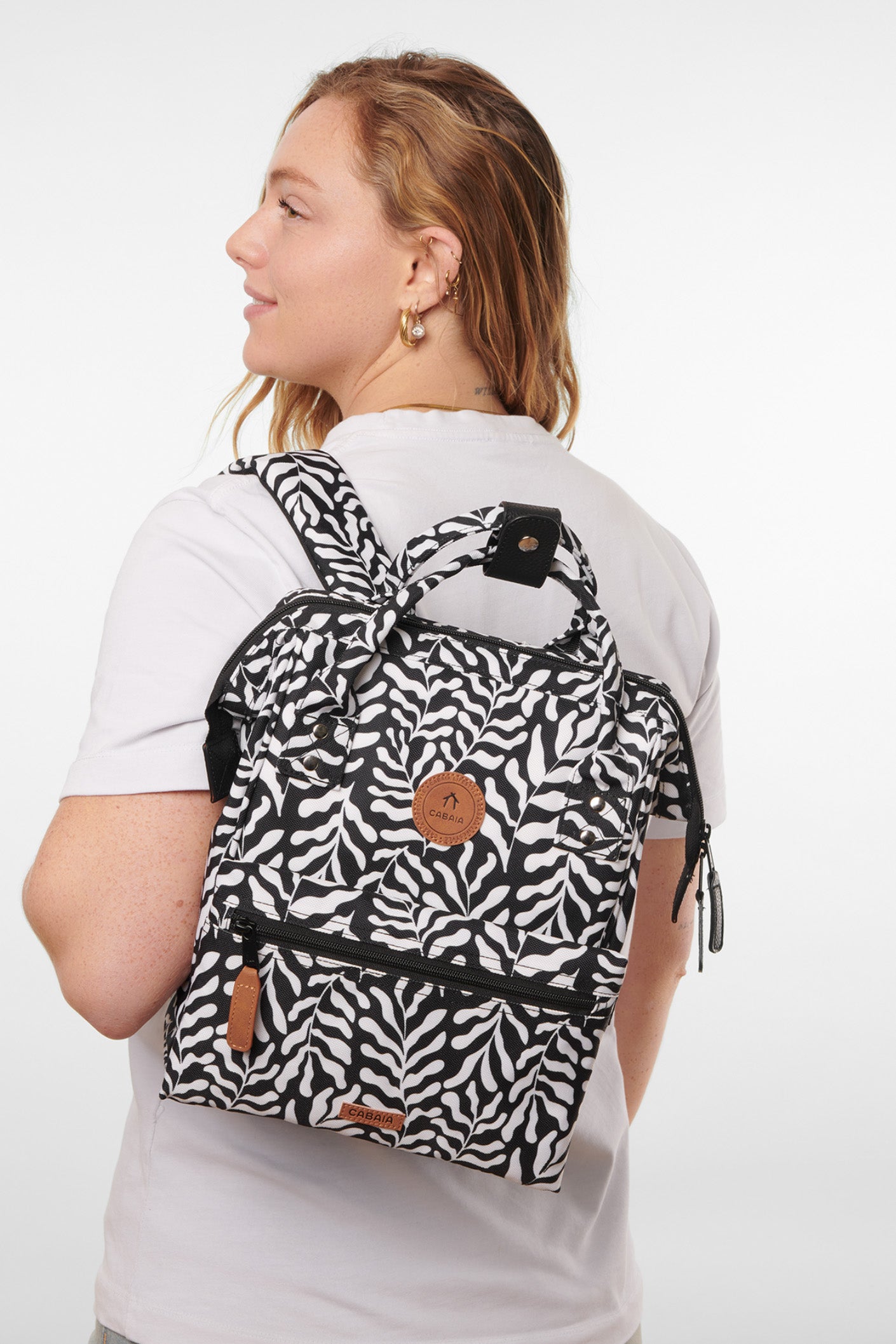 Luanda sac à dos 12l - Black + White