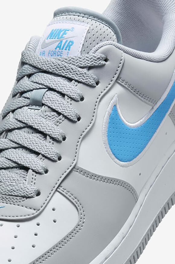 Sneaker Air Force 1 '07 Next Nature - Grigio Lupo + Blu Università