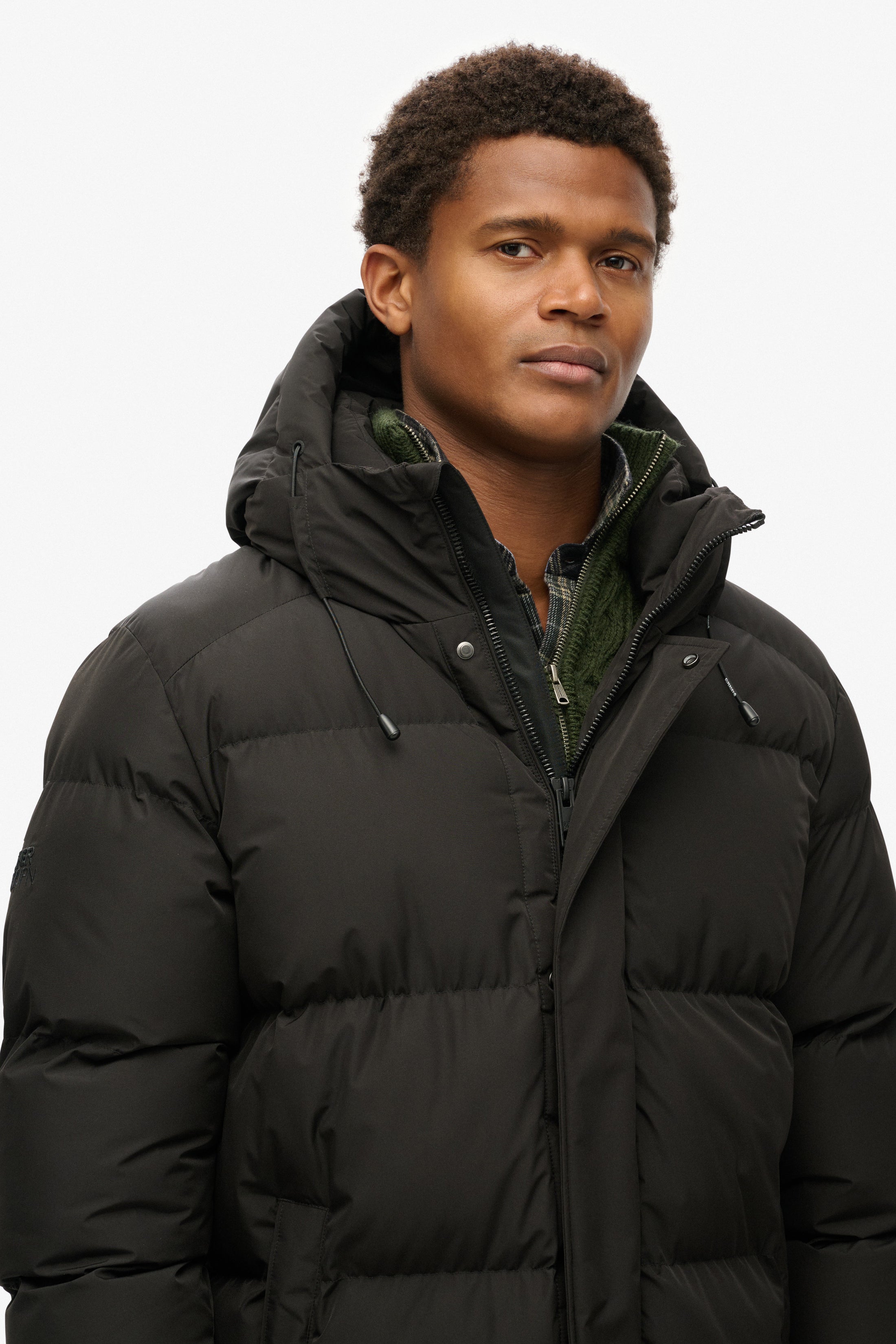 Puffer Parka - Black
