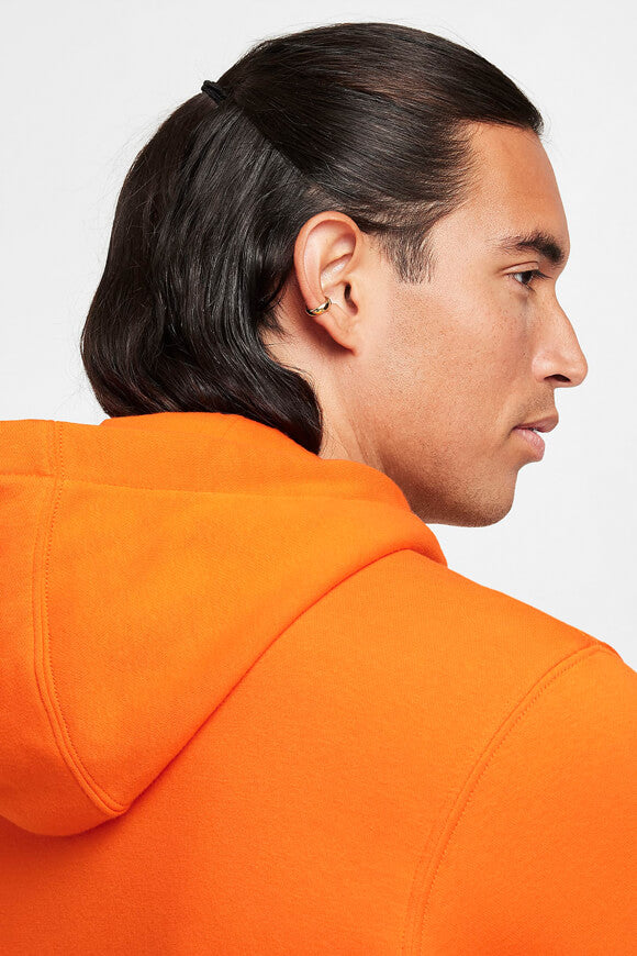 Sportswear Club Fleece Hooded Sweatshirt - Safety Orange