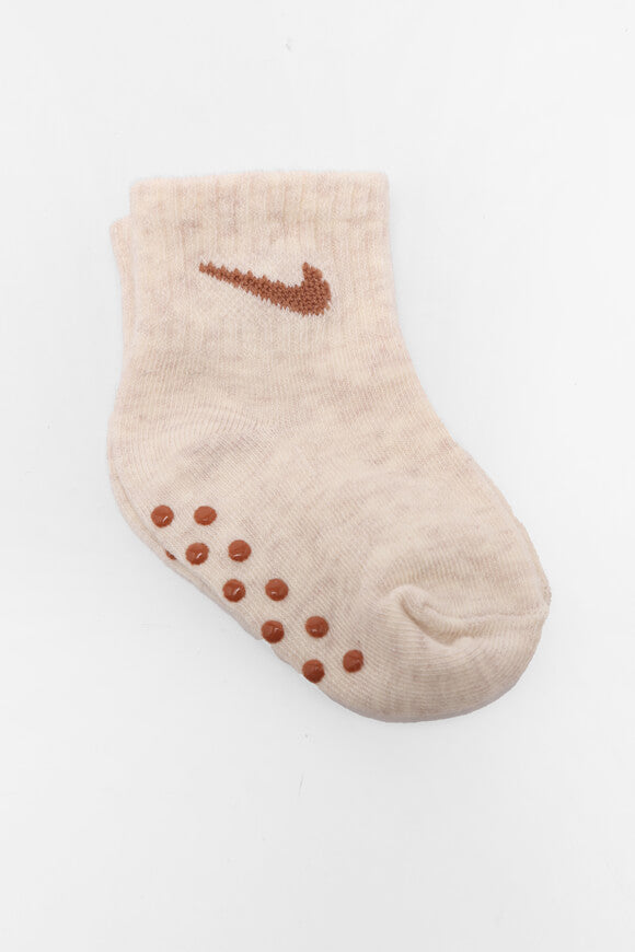 Dreierpack Anti-Rutsch Baby Socken - Mineral Clay