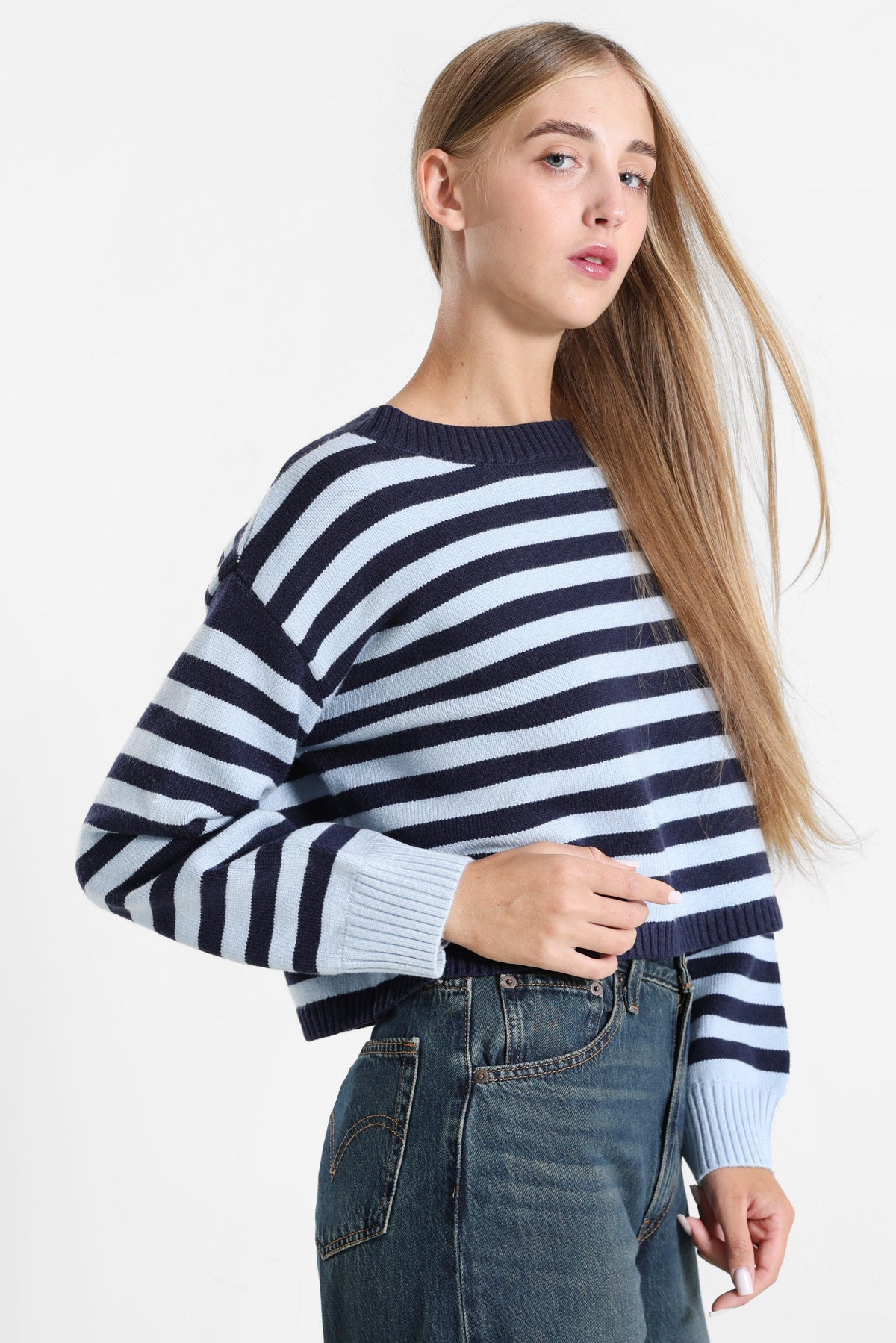 Pull ample en tricot