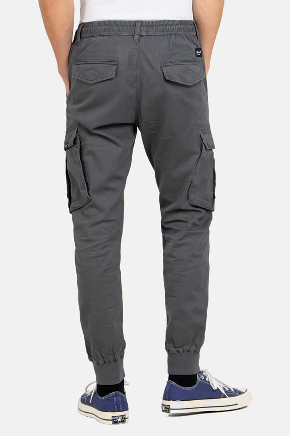 Reflex Rib Cargo Jogger Pant - Grigio Vulcano