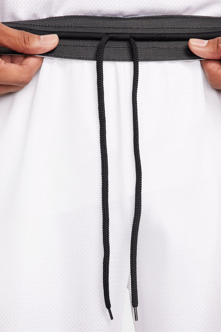 Short en mesh - White + Black