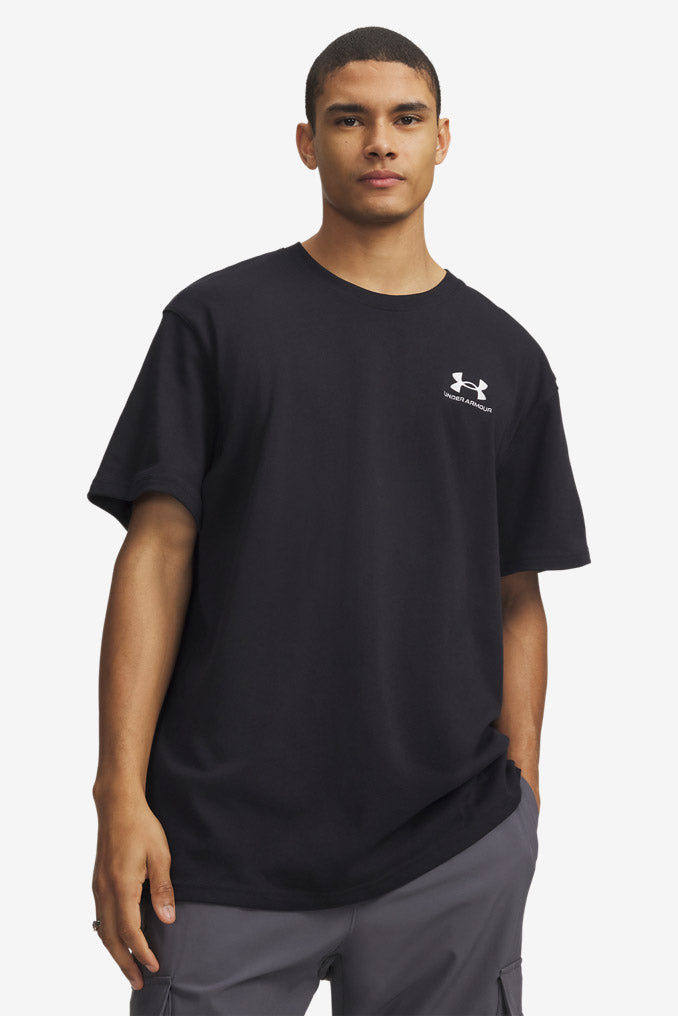 Embroidered Heavyweight T-Shirt - Black
