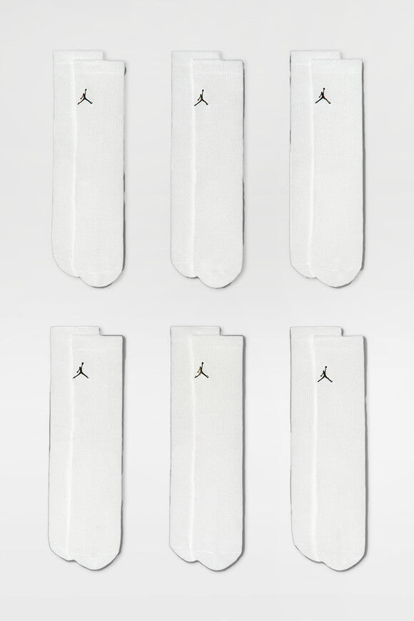 Six-pack of socks - White