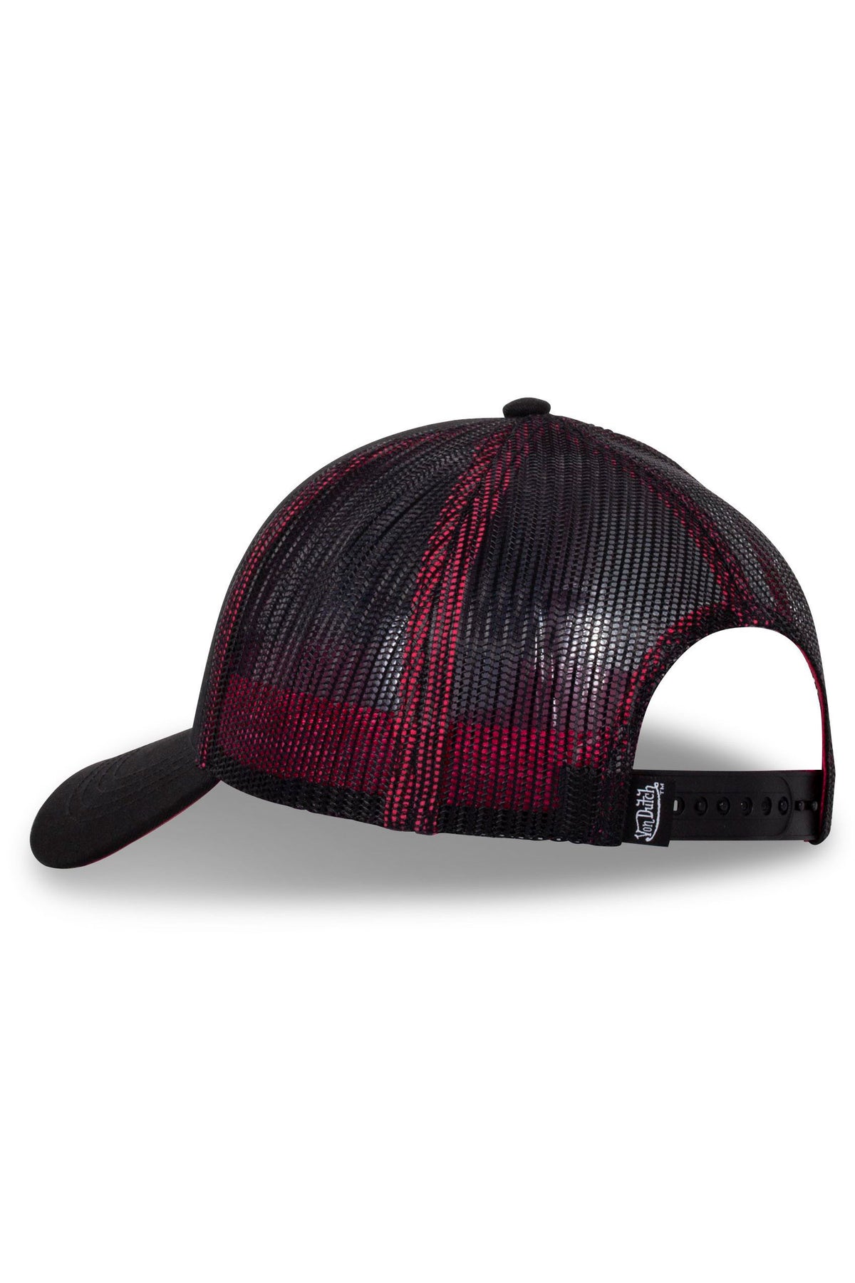 Trucker cap / snapback - Black + Pink