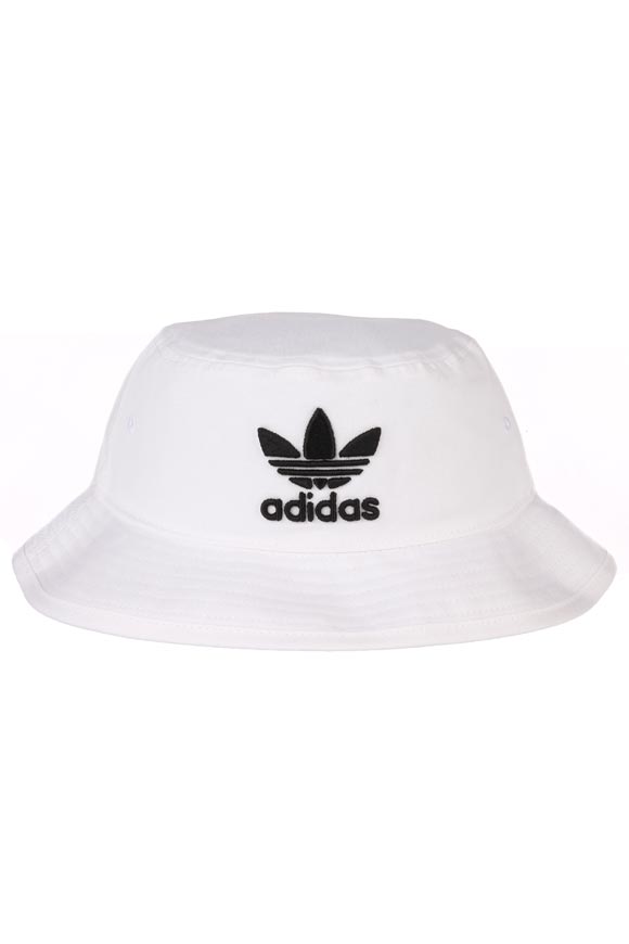 Fischerhut / Bucket Hat - Weiss + Schwarz
