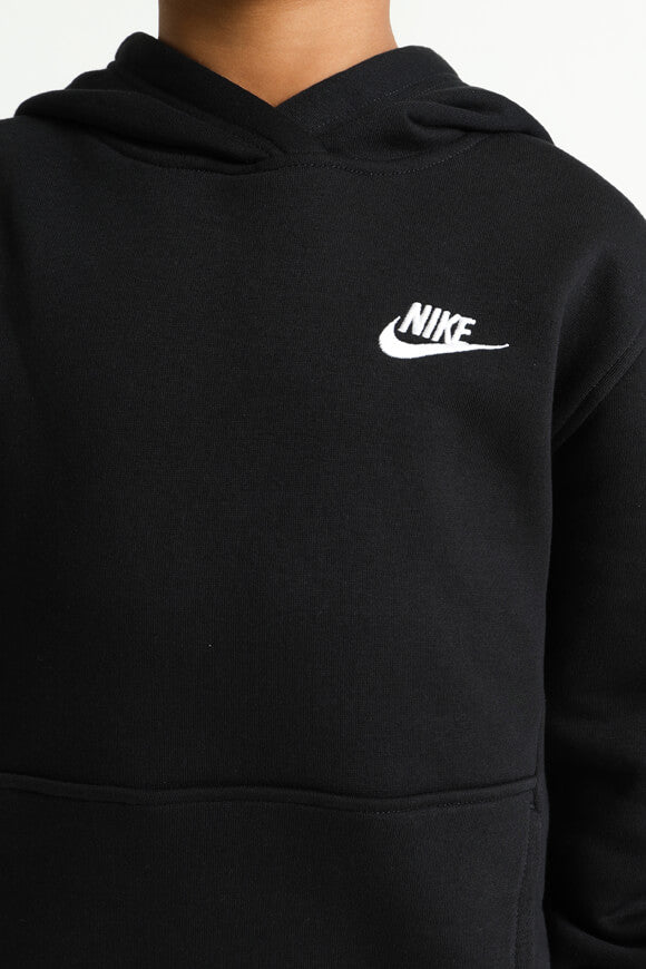 Club Fleece Kapuzensweatshirt - Black