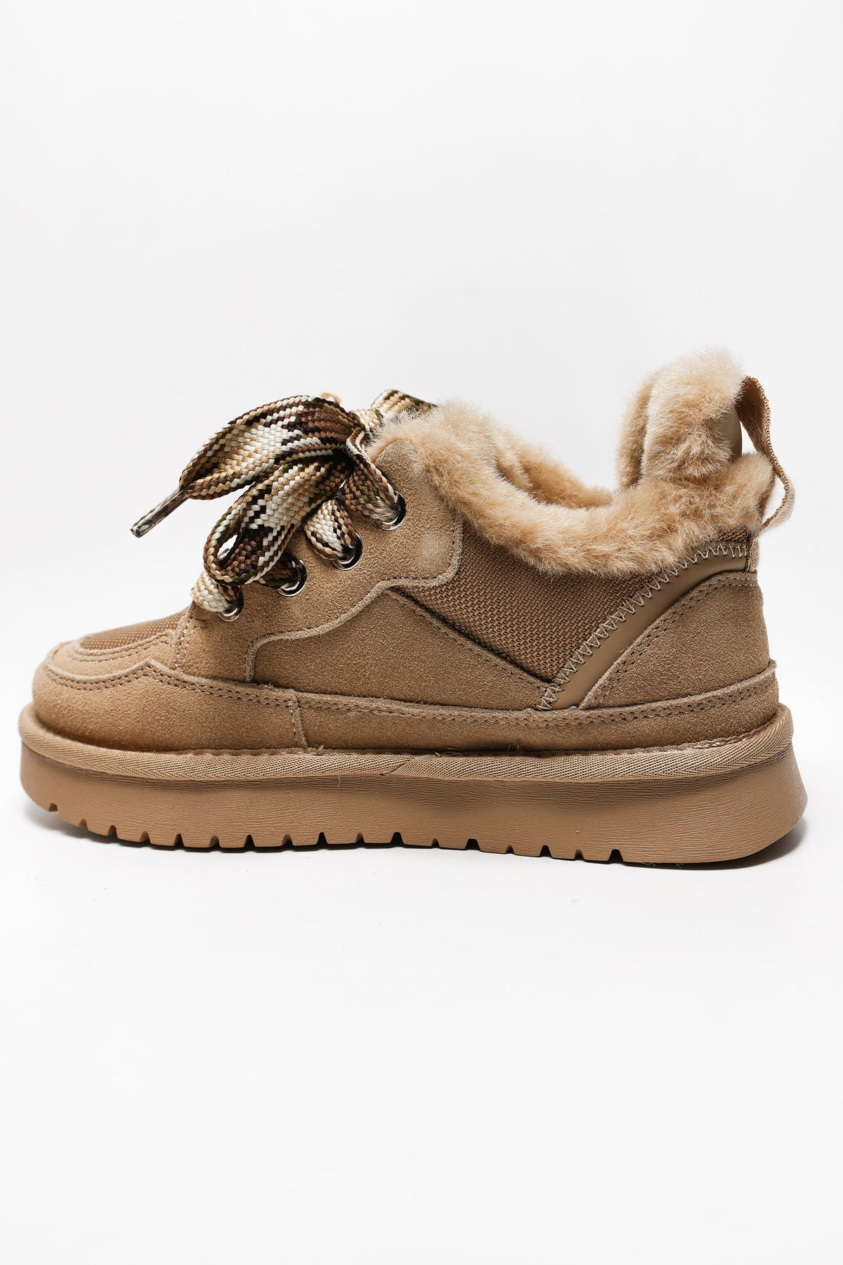 Sneaker gefüttert - Cappuccino