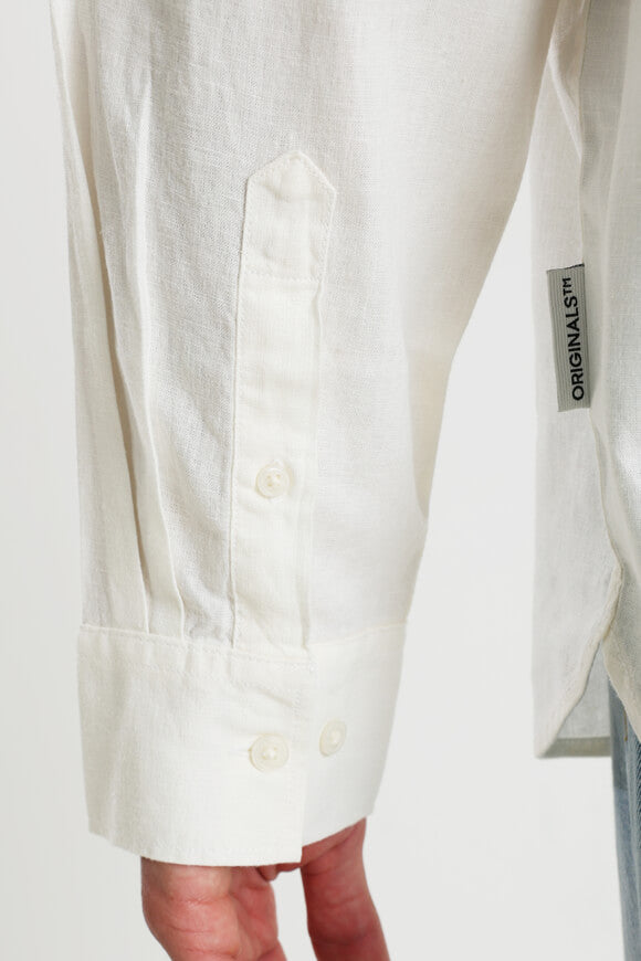 JORPAROS Leinenhemd - Antique White