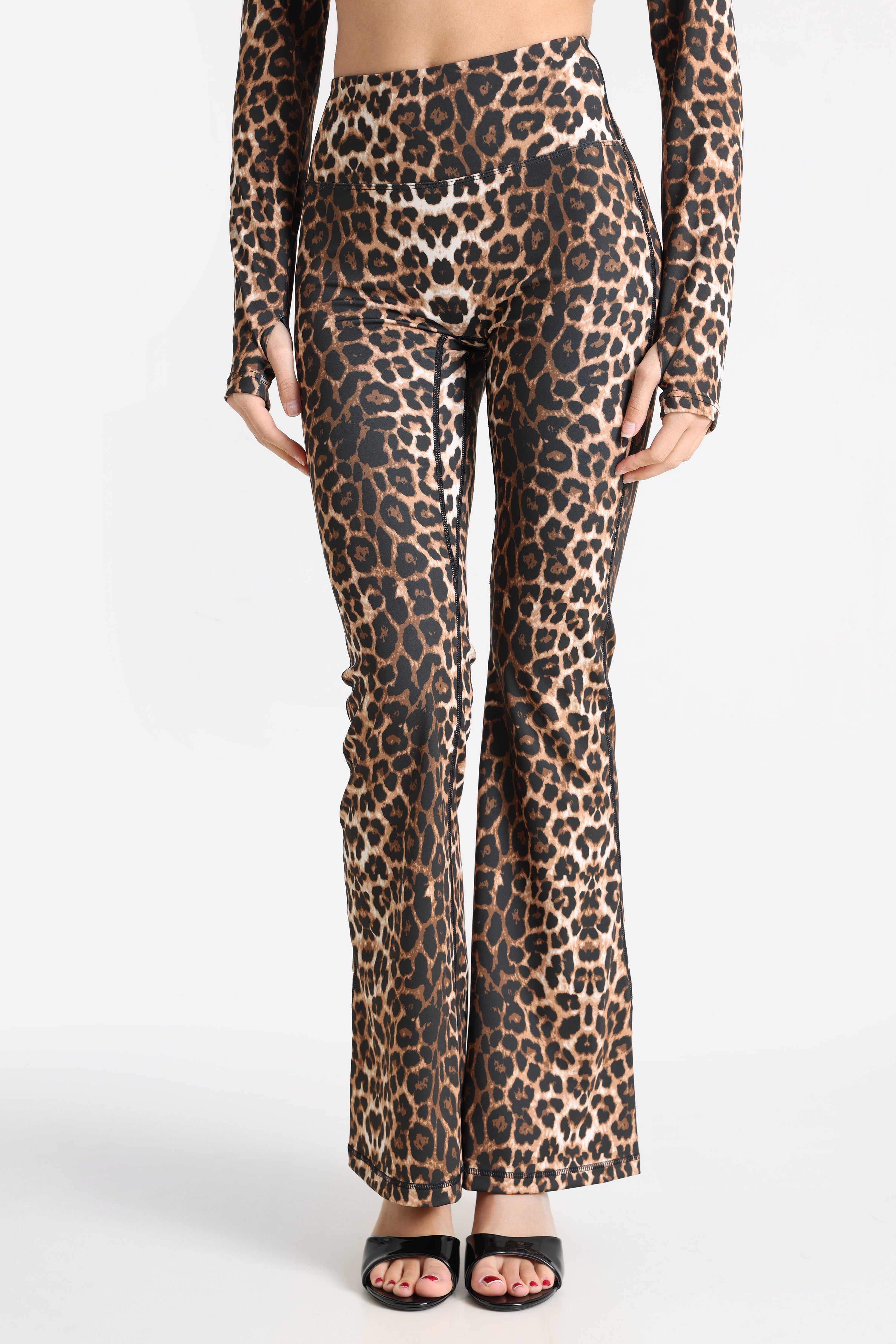 Flare Leggings - Leo