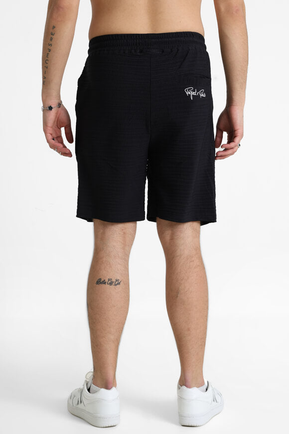 Structured fabric shorts - Dark Navy