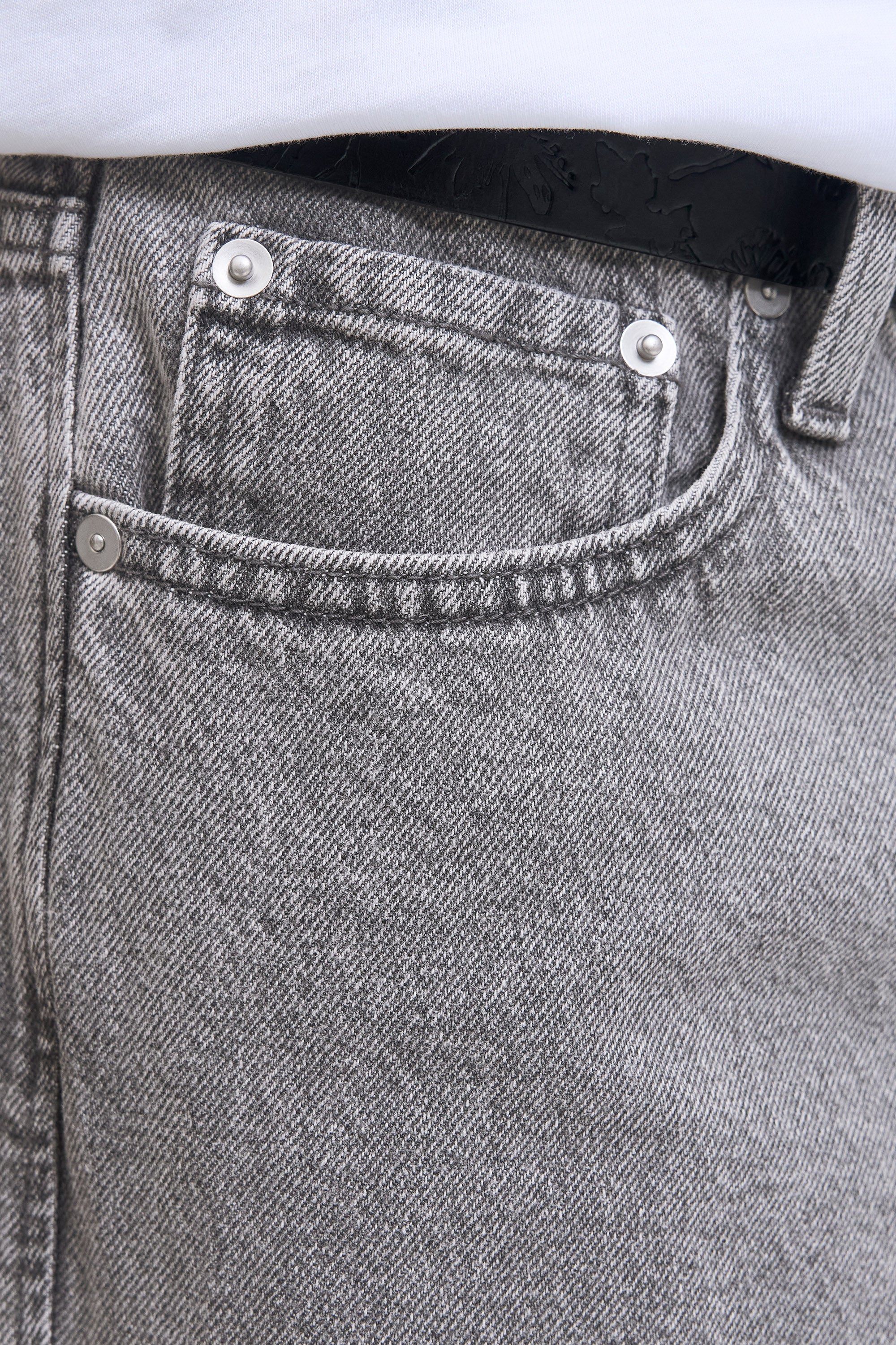 Jeans JJIEDDIE taglio loose L32 - Grey Demin