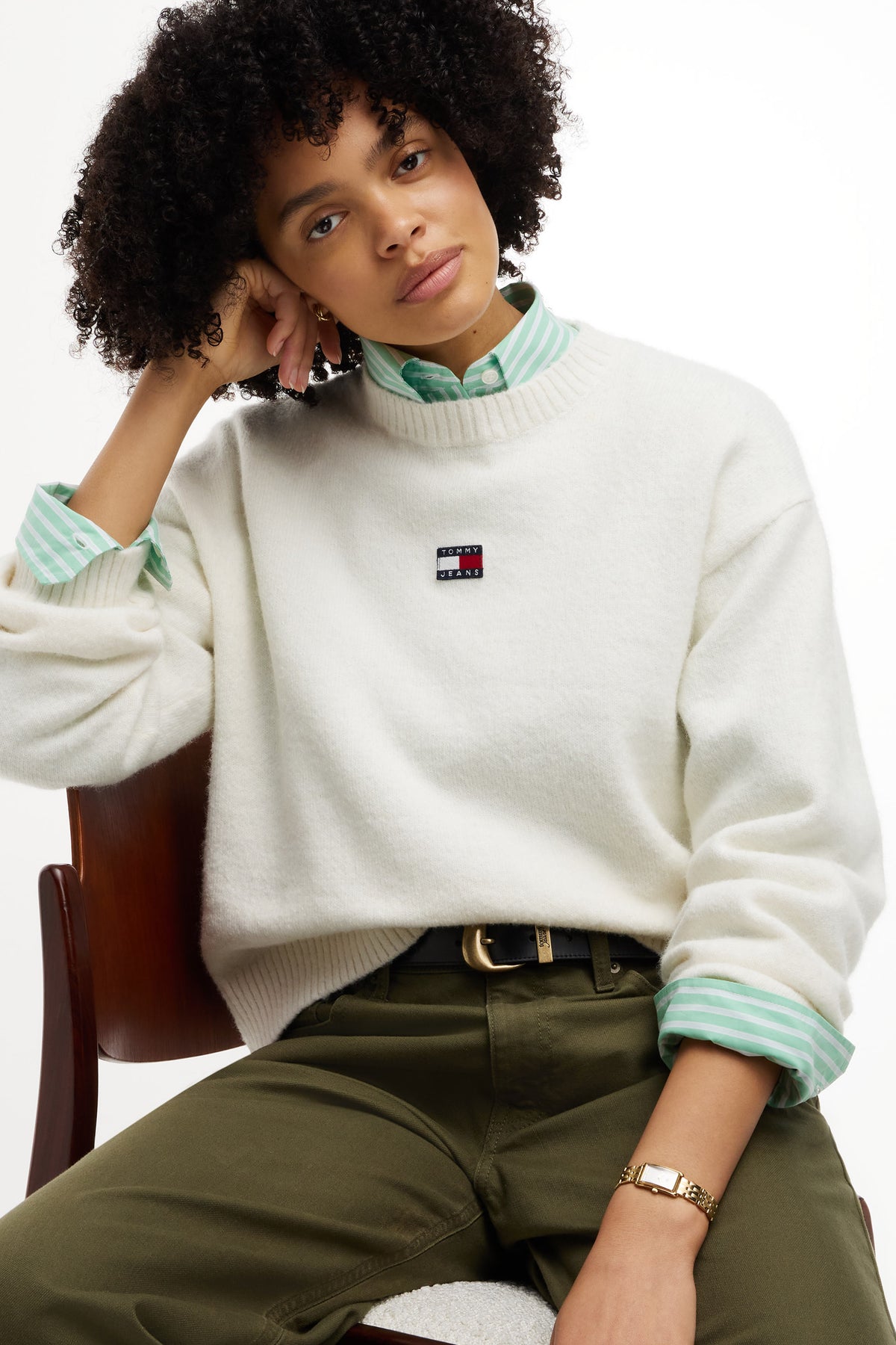 Knitted sweater - Offwhite