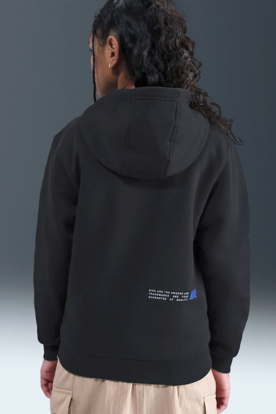 Sportswear Club Fleece sweatshirt à capuchon - Black