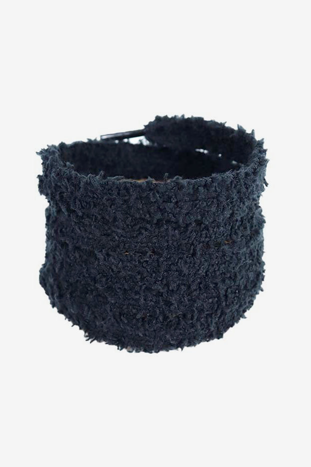 Lacci di peluche da 150 cm - Nero