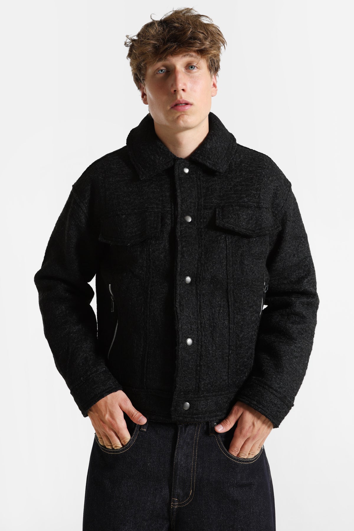 Leichte Jacke - Black