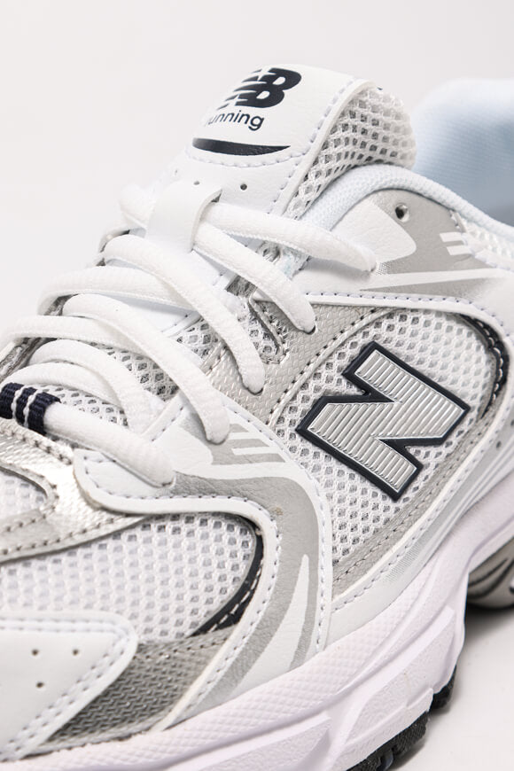 G530 Core Sneaker - White + Silver