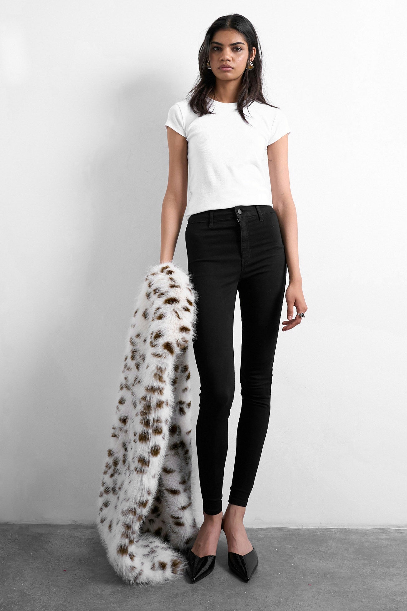 TSJONI Skinny Fit jeans L30 - Black Denim