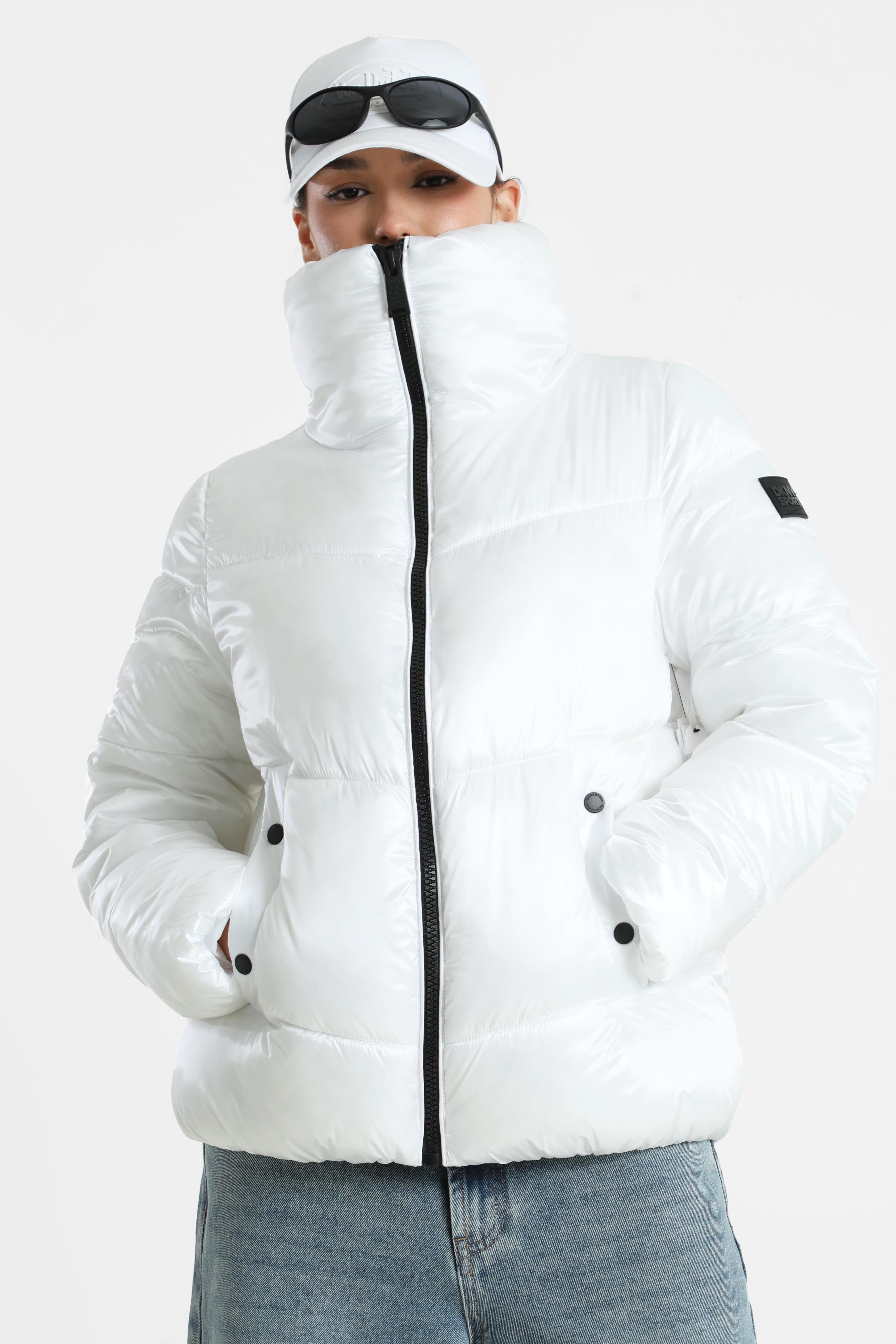 Pufferjacke - Liquid White