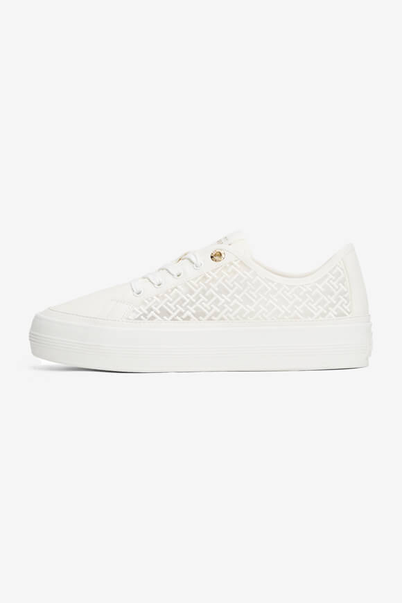 Sneaker Vulc ricamata - Bianco