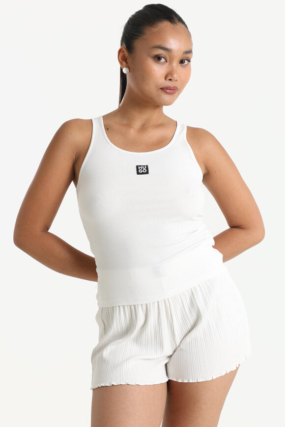 Ribbed tank top - Offwhite