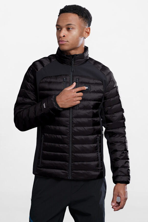 Springs heated lightweight quilted jacket - Black