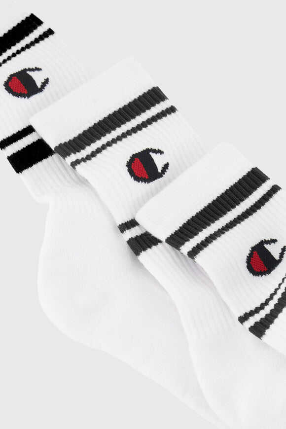 Set of 3 pairs of socks - White
