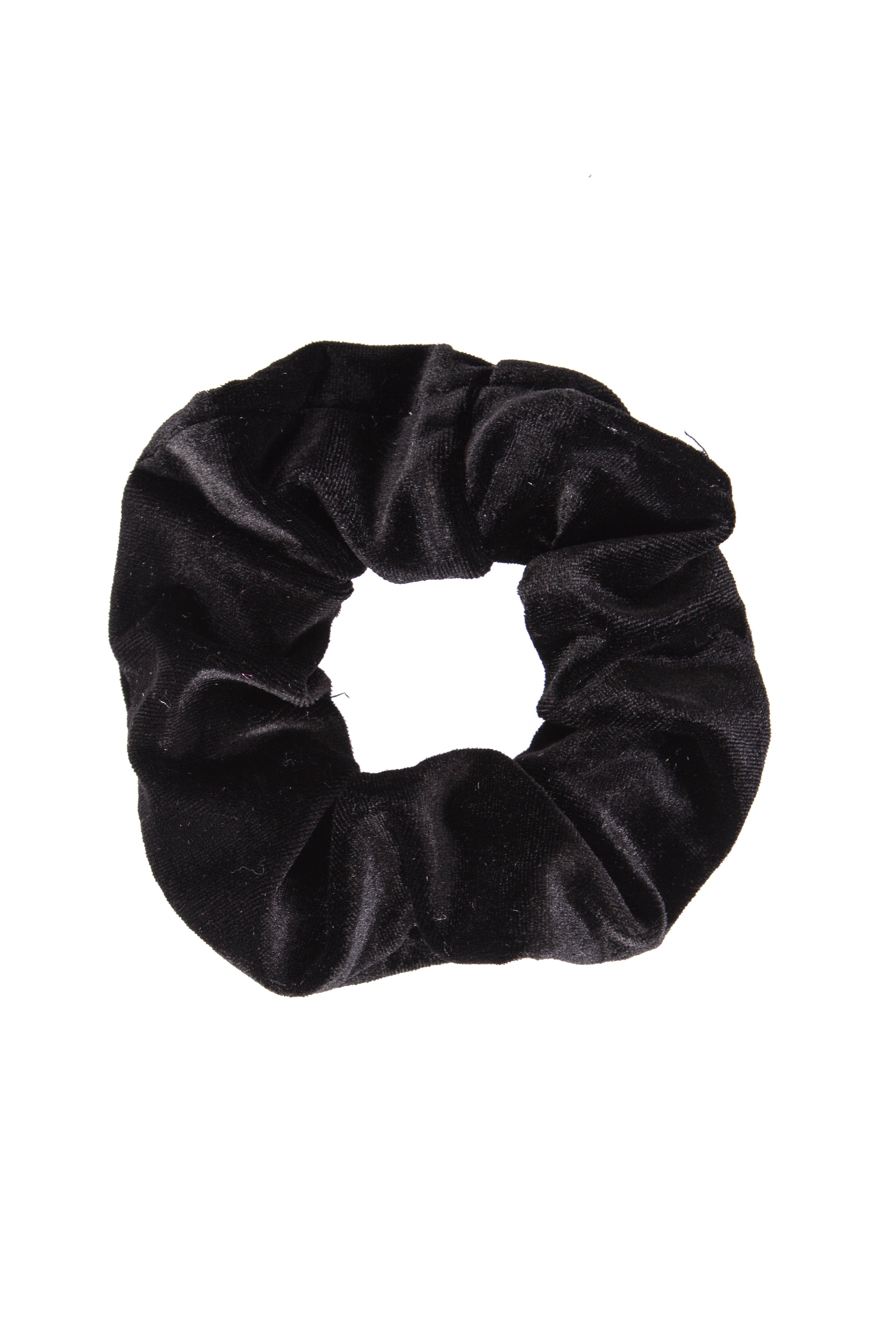 Samt Scrunchy - Schwarz