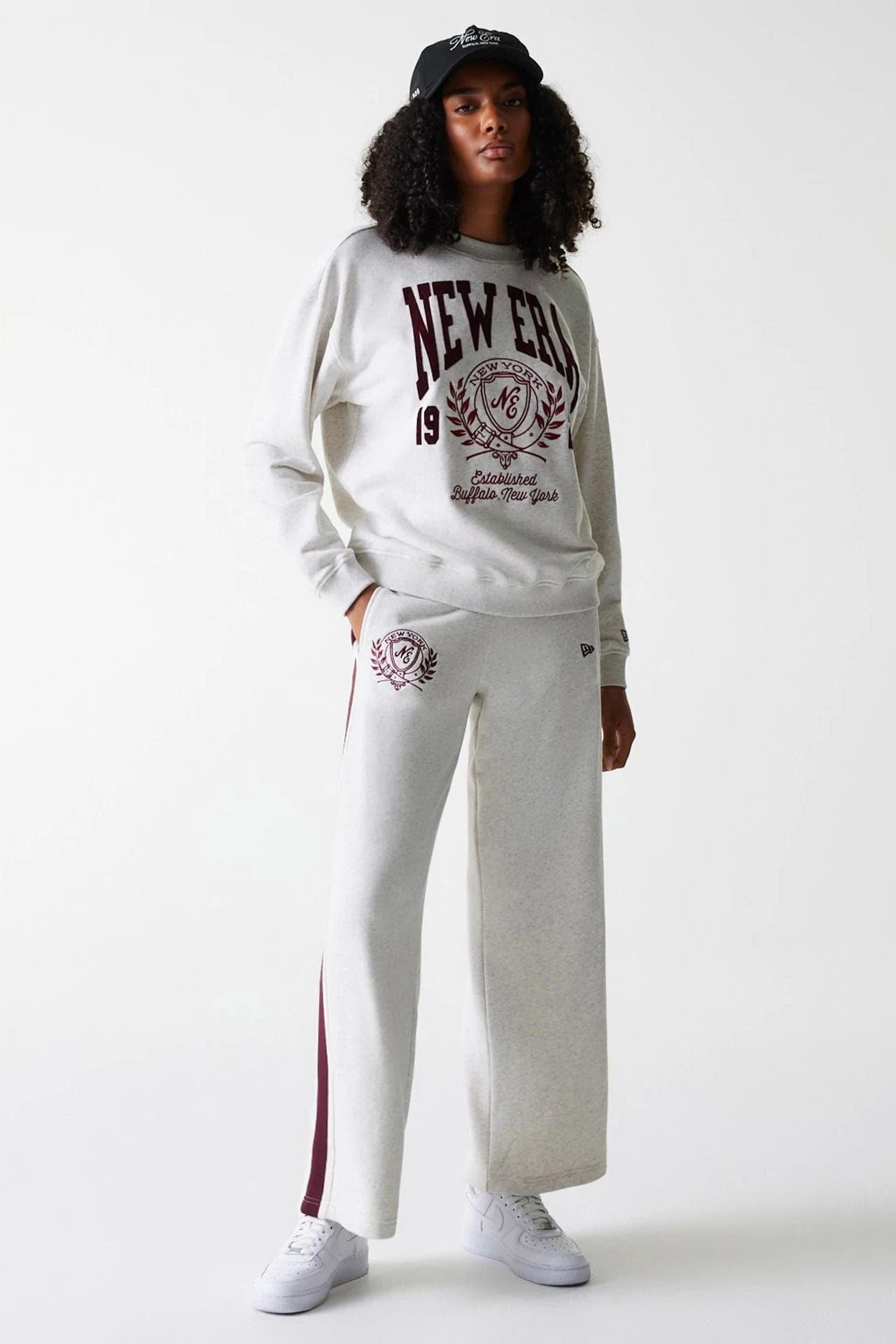 Felpa ampia - Light Grey Heather