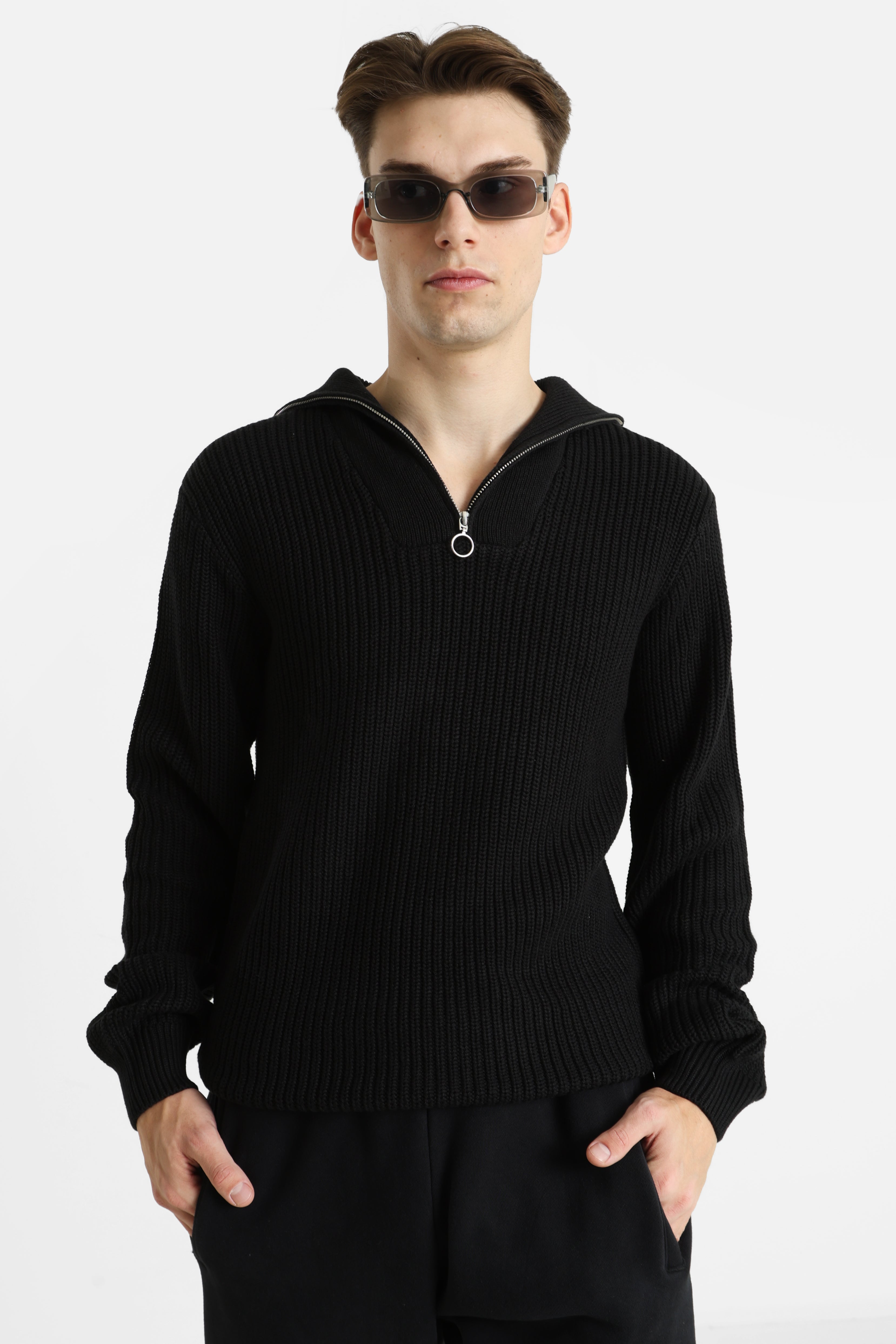 BHDENO pull en tricot - Black