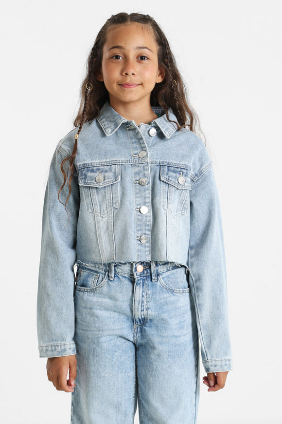 Giacca in denim - blu chiaro