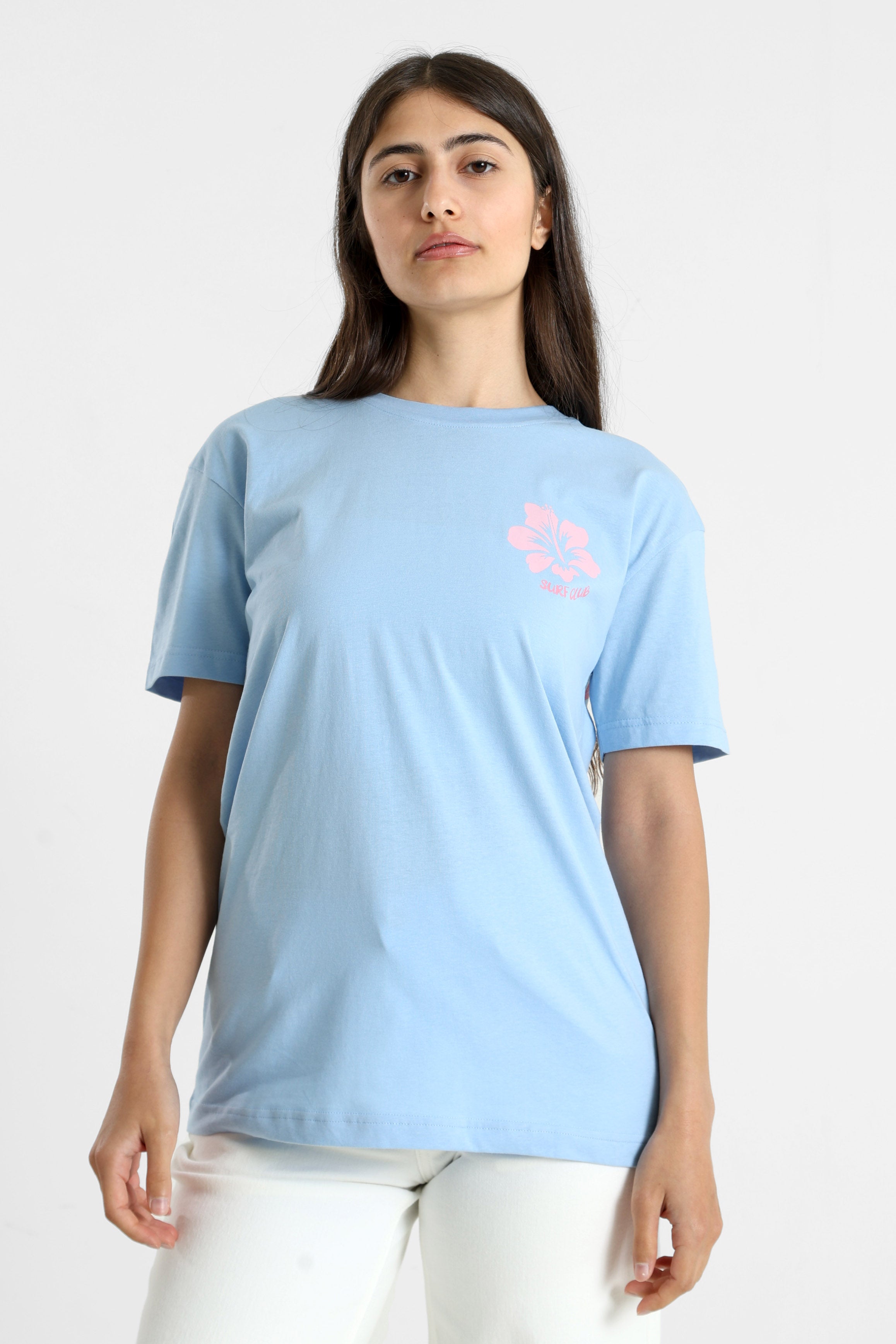 Long T-Shirt - Hellblau