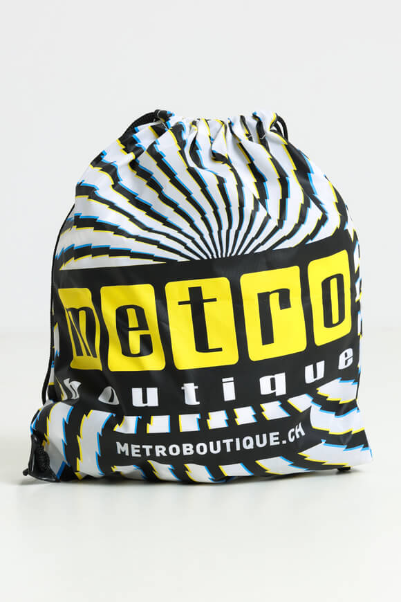 Gym bag - white + black