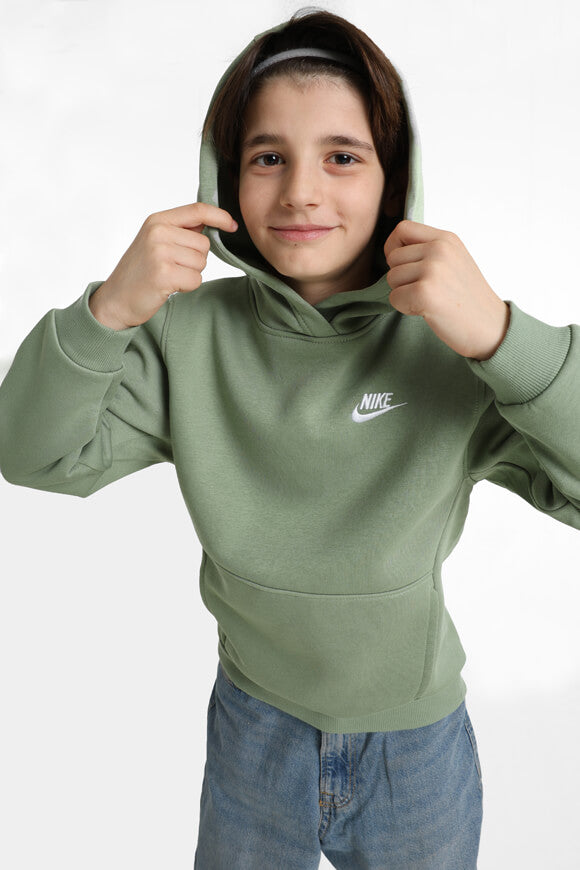 Sweat à capuche Club Fleece - Oil Green