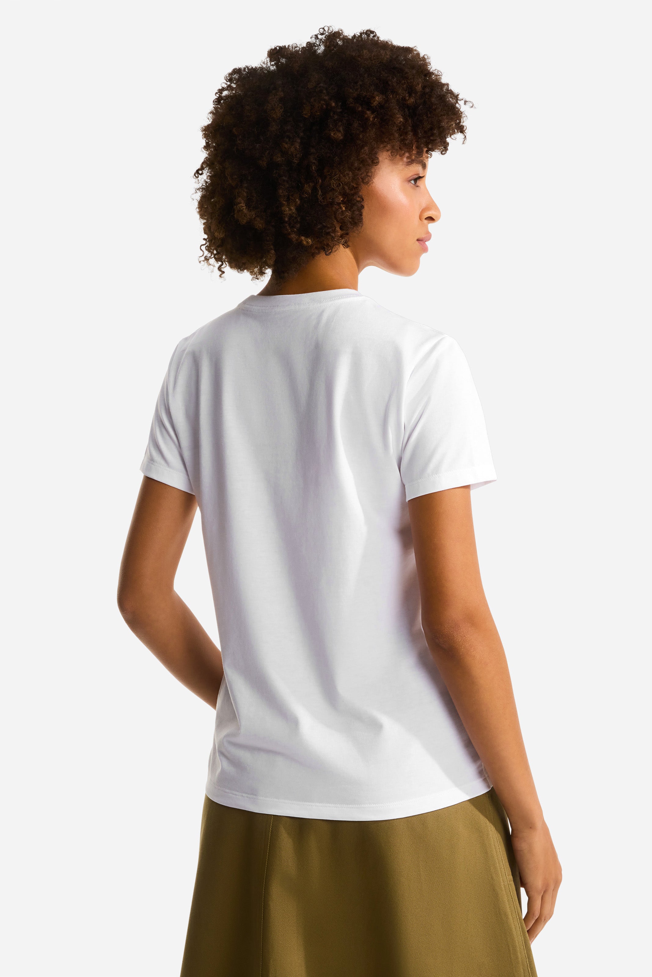 Evolution Simple Dome T-Shirt - White