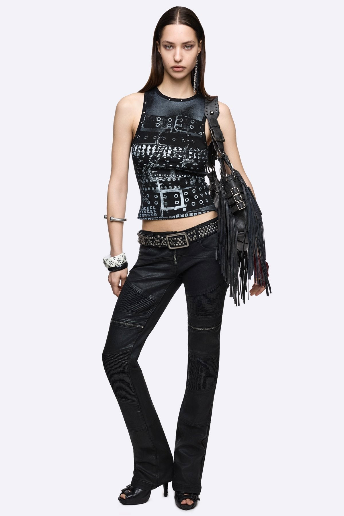 Buckled Tanktop - Black