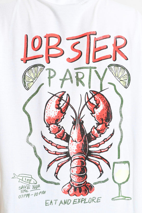 PCTOBSTER Oversize T-Shirt - Bright White