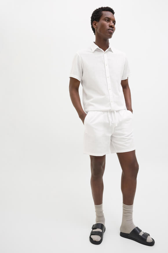 JPSTJAIDEN short en lin - White