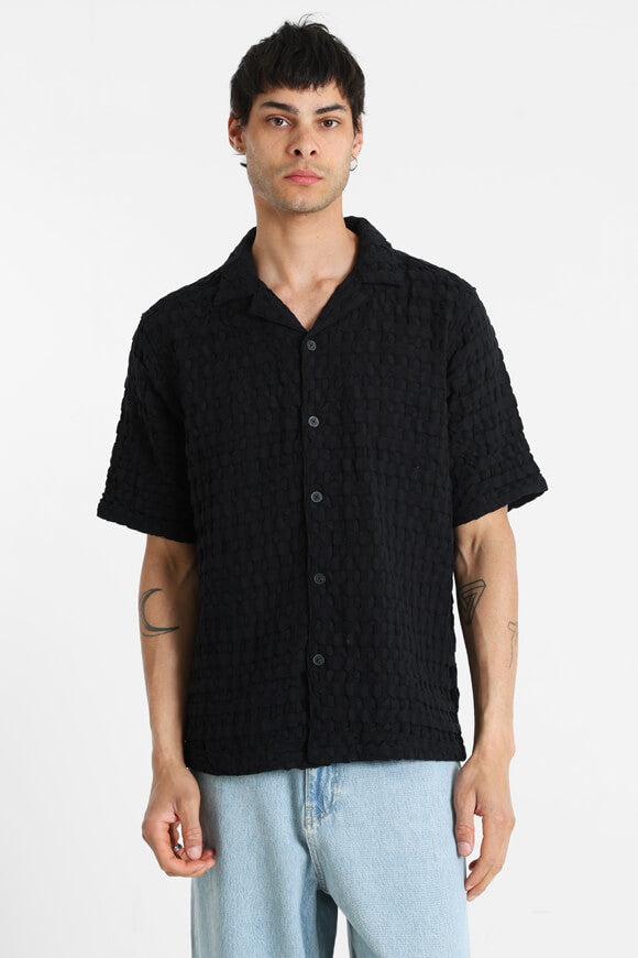 ONSBRADDOCK chemise en tissu structuré - Jet Black