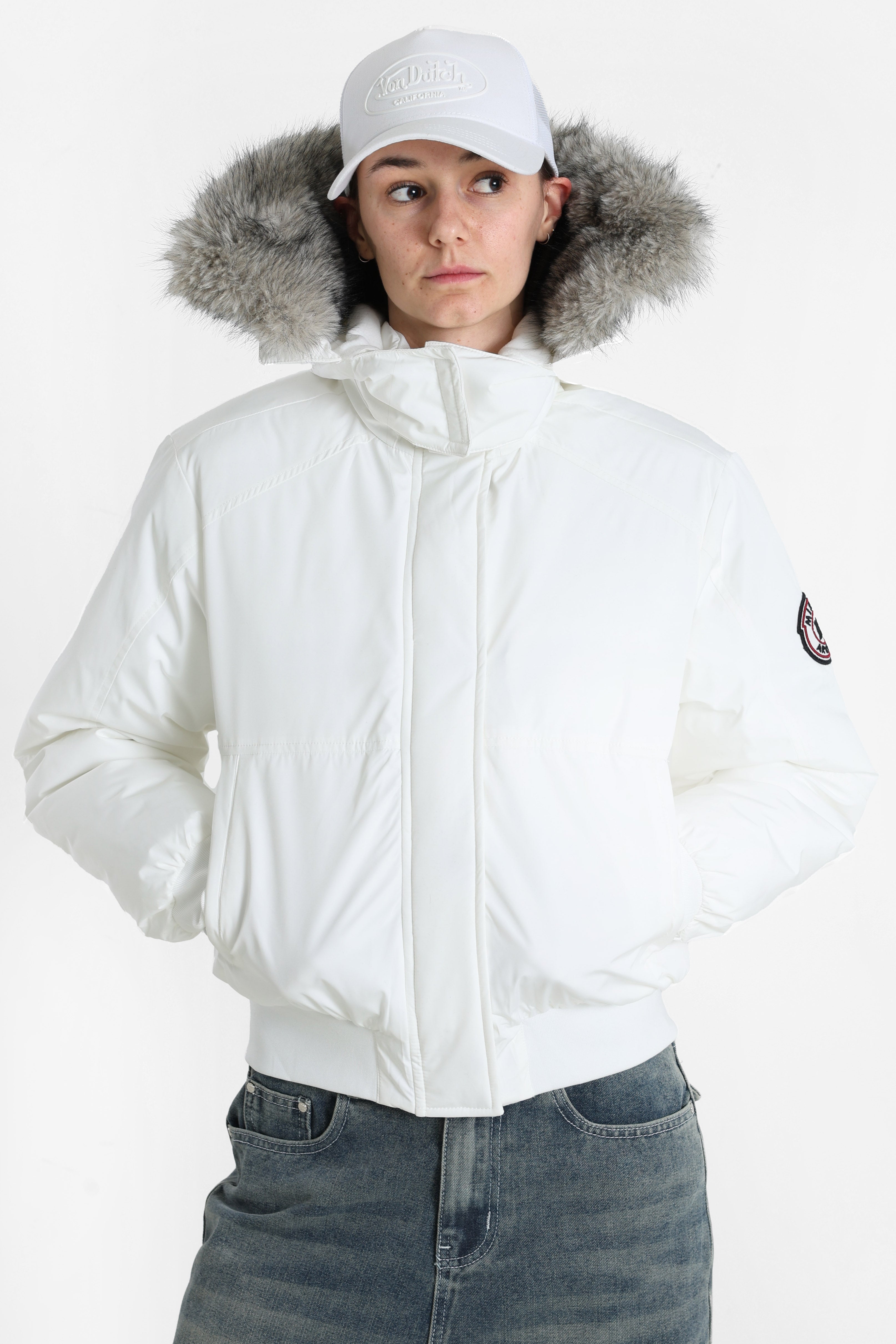 Bomber imbottito - Offwhite