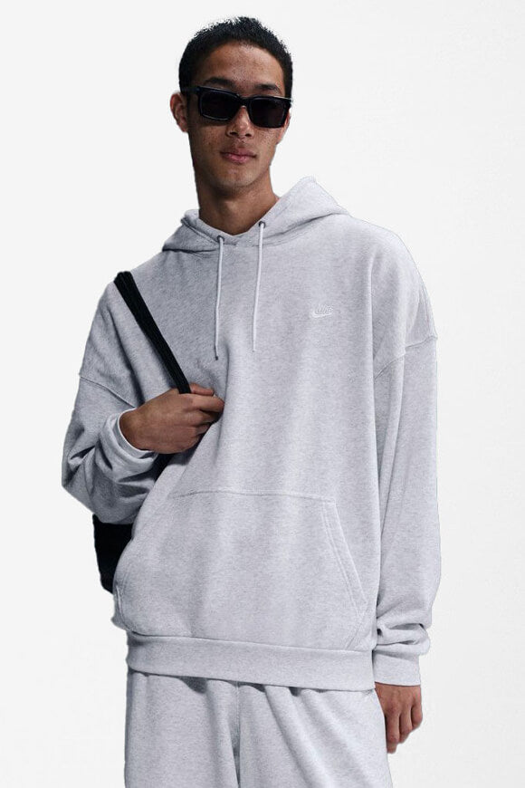Club Fleece Oversize Hooded Sweatshirt - Birch Heather