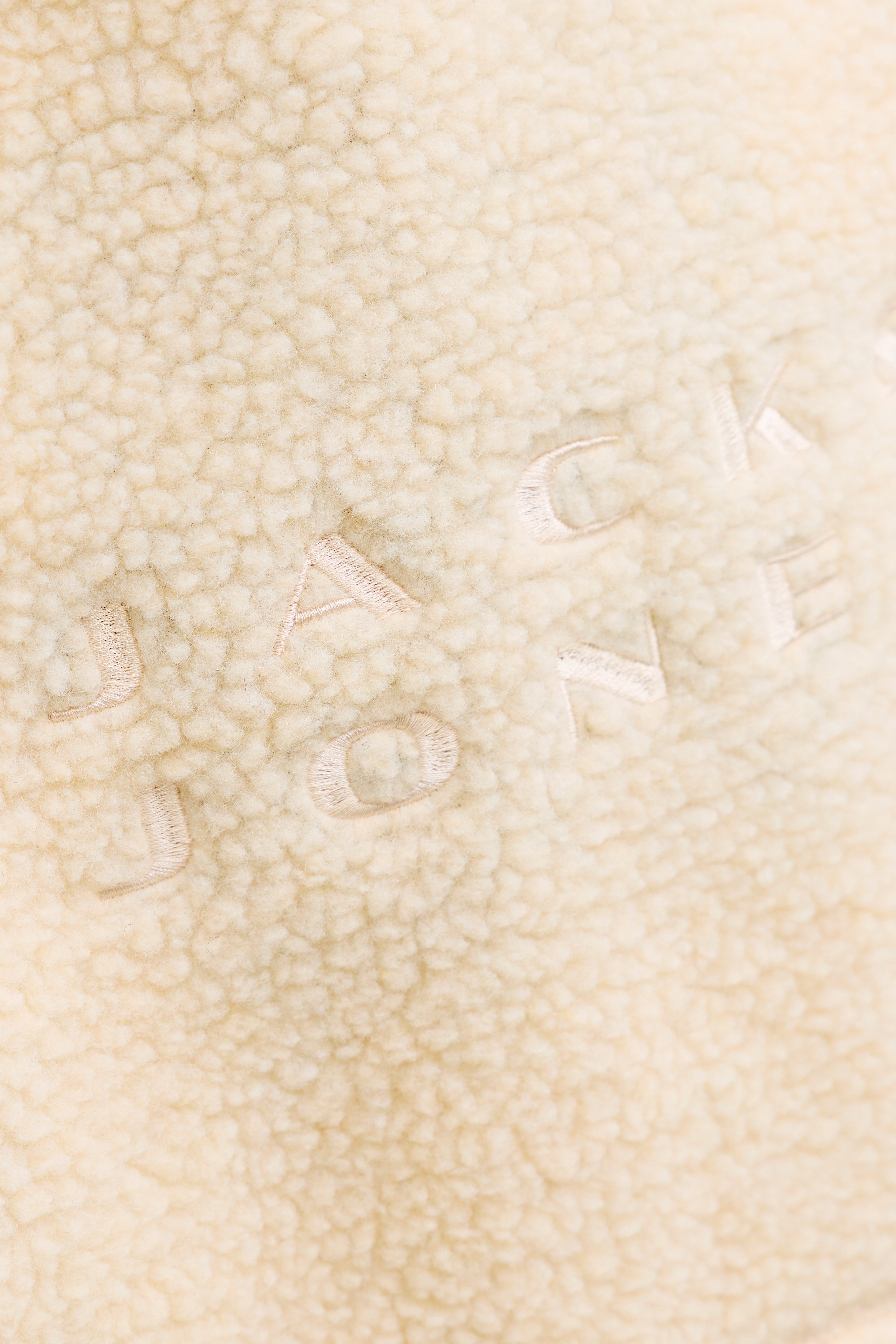 JCOFLARE Maglione con cappuccio Teddy - Farina d'avena