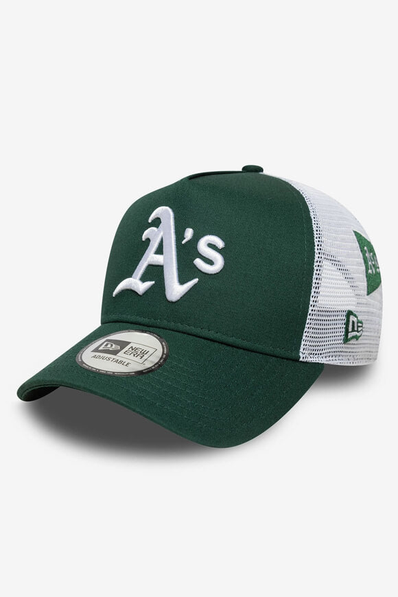 Trucker Cap / Snapback - Dark Green + White