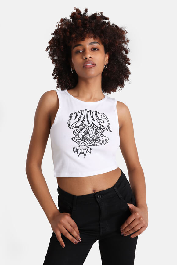 Crop Tanktop - White