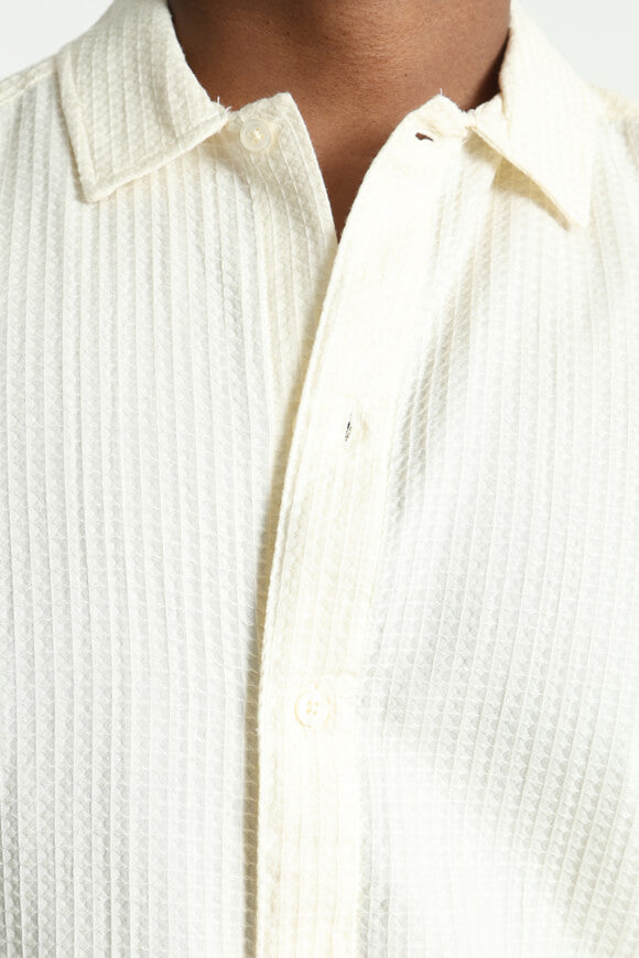 ONSSAVIER chemise en tissu gaufré - Antique White